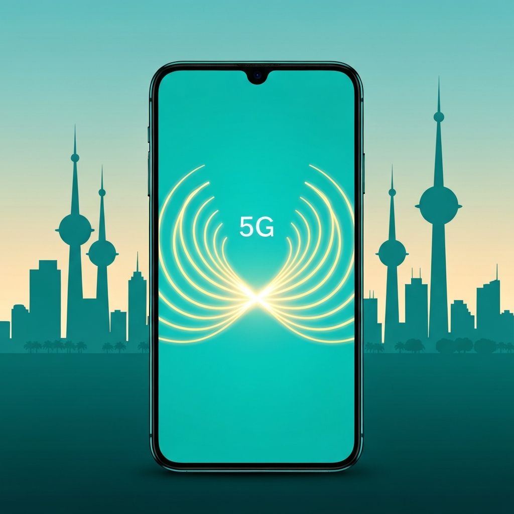 خدمات الاتصالات المتنقلة في الكويت